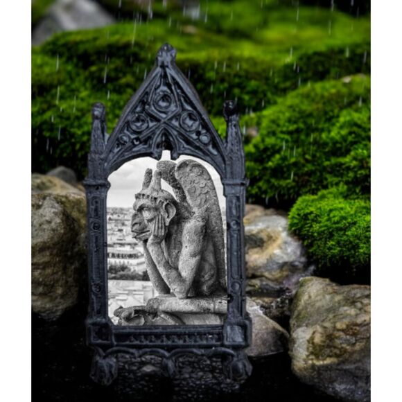 Gargoyle Magnet Stone Sculpture Cathedral Gothic Home Decoration - Picture 1 of 6